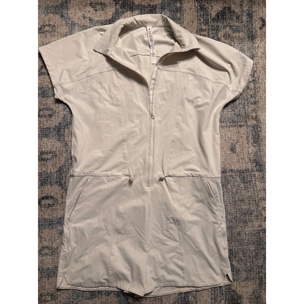 Lululemon Stretch Rib Pocketed Romper Size 4 Excellent Condition